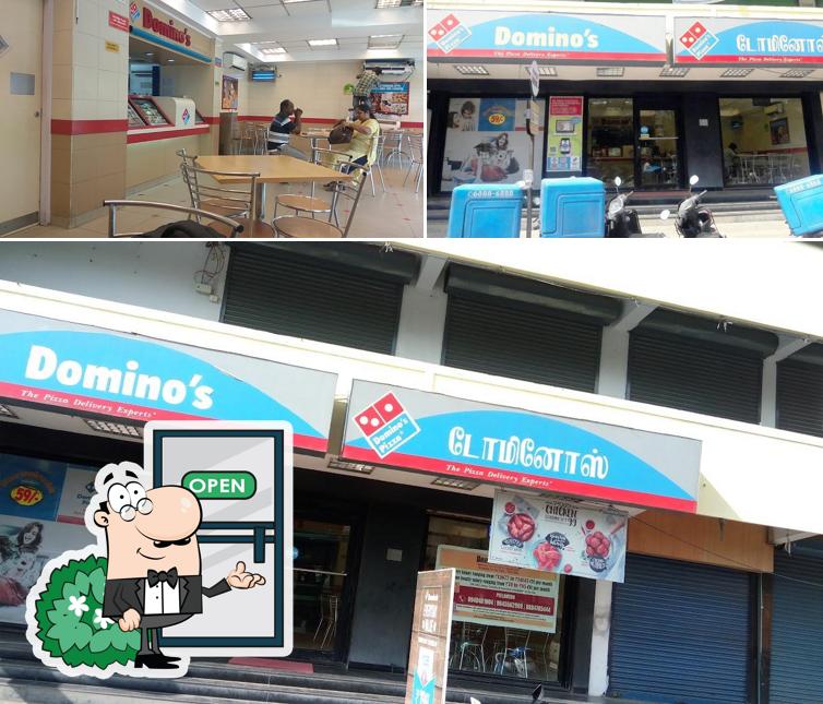 The picture of exterior and interior at Domino's Pizza Peelamedu, Coimbatore