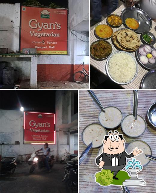 You can get some fresh air at the outside area of Gyan Vaishnav