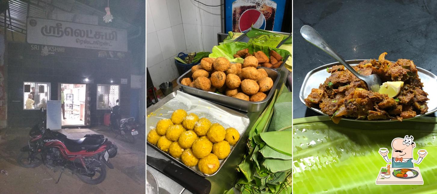 Food at Lakshmi Canteen