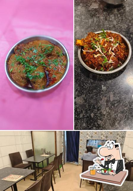 Take a look at the photo depicting food and interior at Matoshri Dining