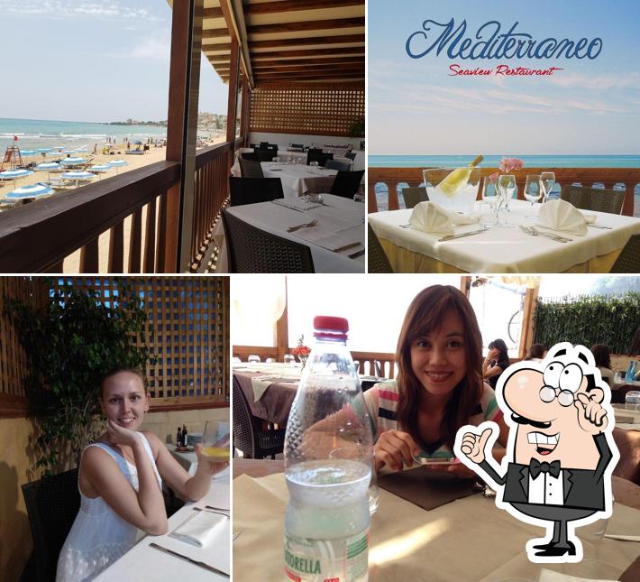 Gli interni di Mediterraneo Ristorante stabilimento bar