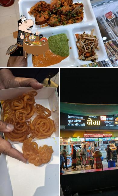 Food at Nema Kulfi and Gajak