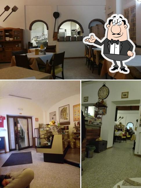 Gli interni di Il Gadano Ristorante Pizzeria