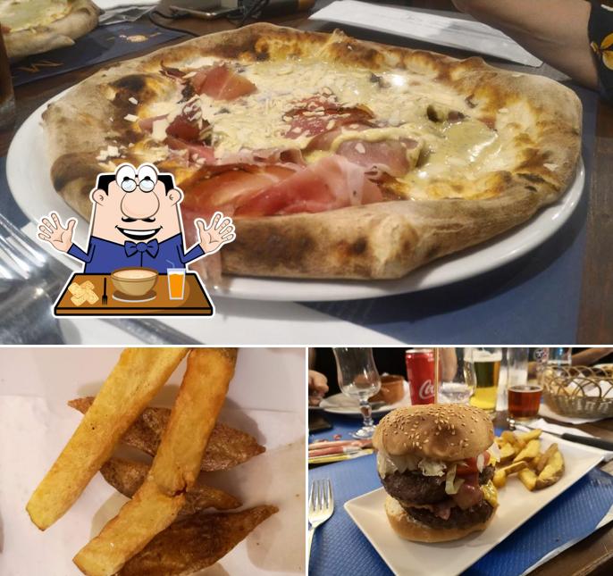 Platti al Pizzeria Birreria Sciuti 79