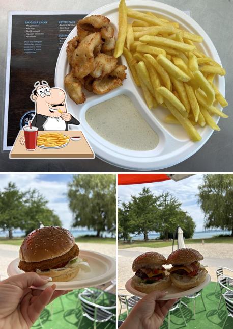 Patatine fritte al Buvette Au Bord Du