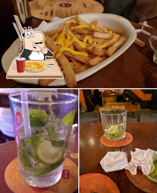 Batata frita em Café com Arte