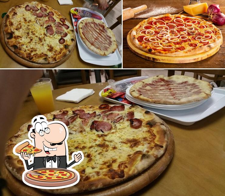 No Creperia de Aldeia, você pode degustar pizza