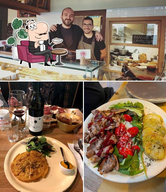 La immagine della interni e vino di D.O.T. Chianti Street Food