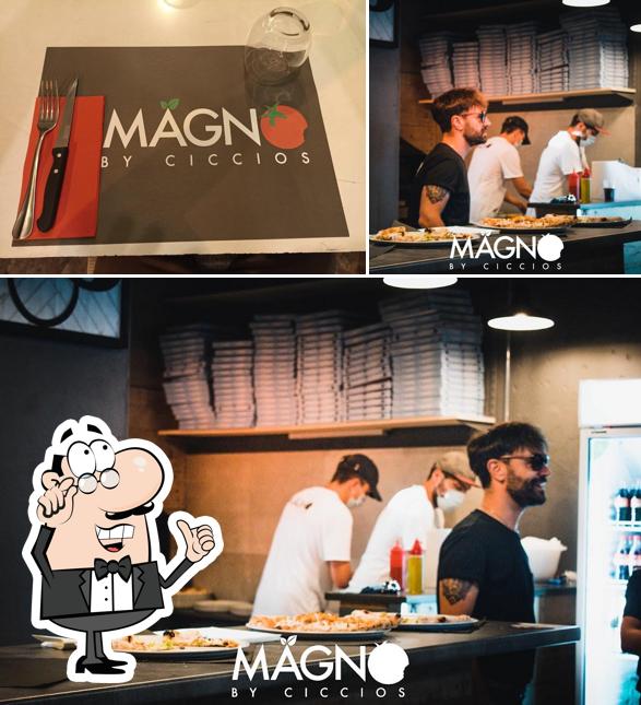Gli interni di MagnoBevo Pizzeria