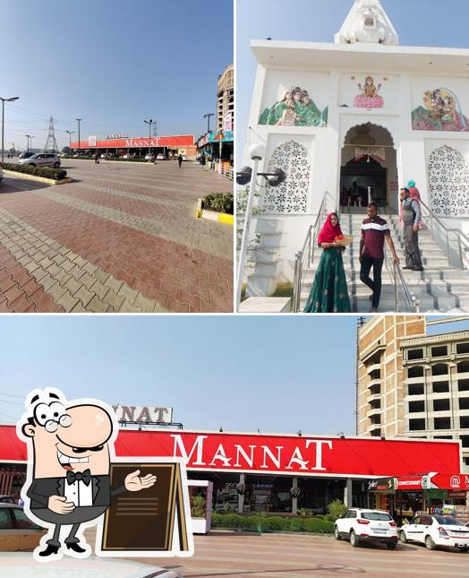 The exterior of Mannat Hotel