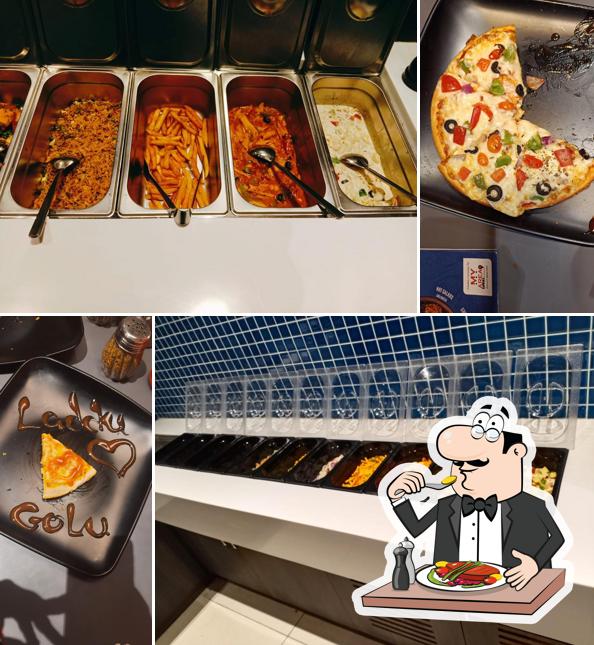 Food at Pizza Zone Morbi
