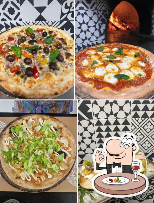 Cibo al Pizzeria "due tigli"