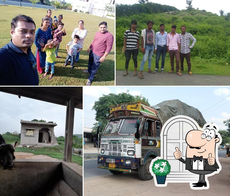 Check out how Rajasthan dalbati looks outside