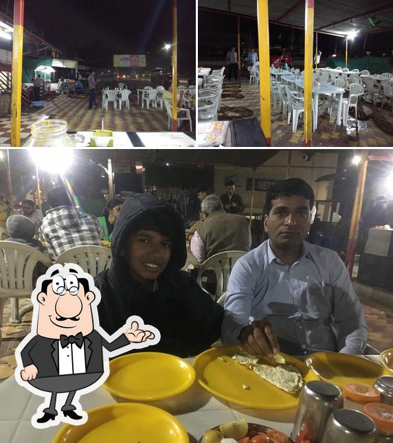 Check out how Sadguru Punjabi Dhaba looks inside