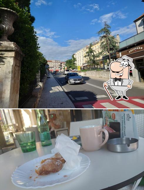 Gli esterni di Slastičarnica Calimero