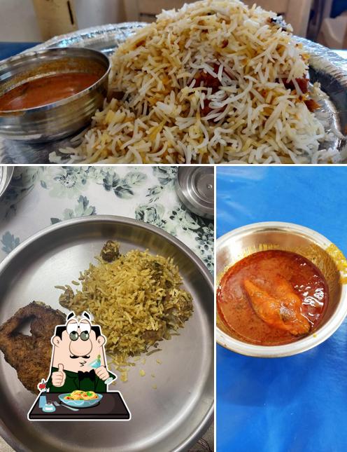 Food at Telangana State Fish Canteen