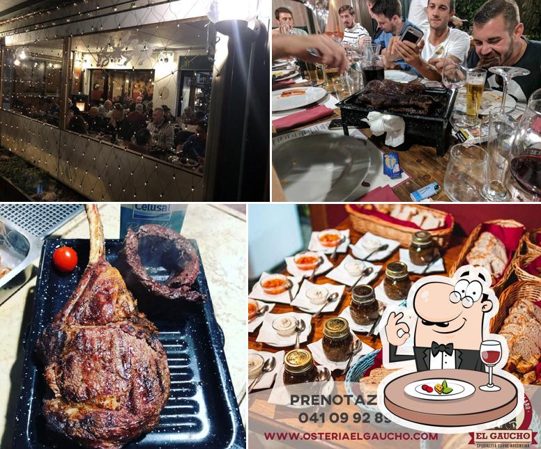Cibo al Ristorante Argentino El Gaucho