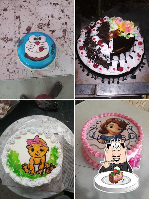 See this picture of Venkat Bakery