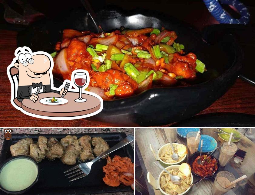 Food at Crazy Kitchen Roof Top Cafe