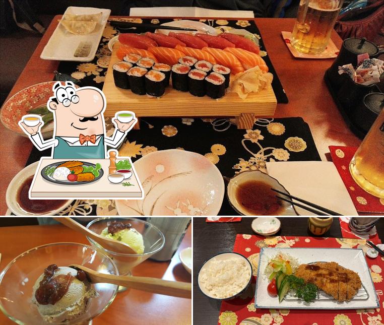Nourriture à Japanisches Restaurant Fujiwara