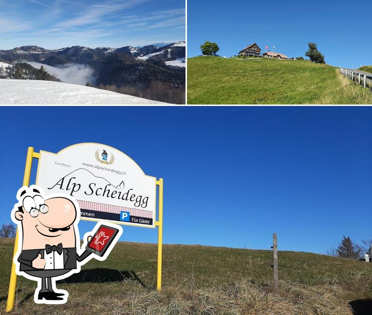 Guarda gli esterni di Gasthaus Alp Scheidegg