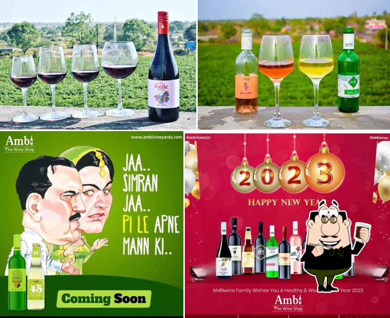 AMBI WINE SHOP provides a range of beverages