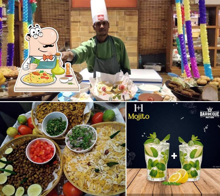 The image of Barbeque Nation’s food and beverage