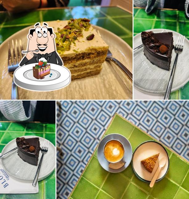 Chocolate cake at Bloom Cafe & Cakery