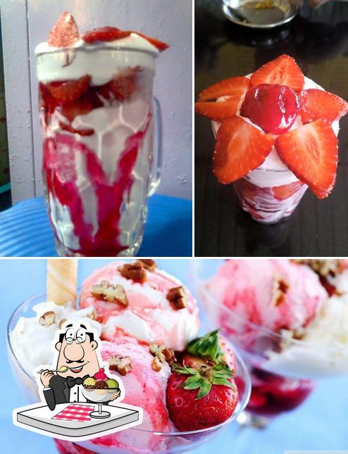 Hotel Hill Top offers a range of desserts