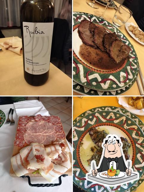 Cibo al Hostaria Il Galletto
