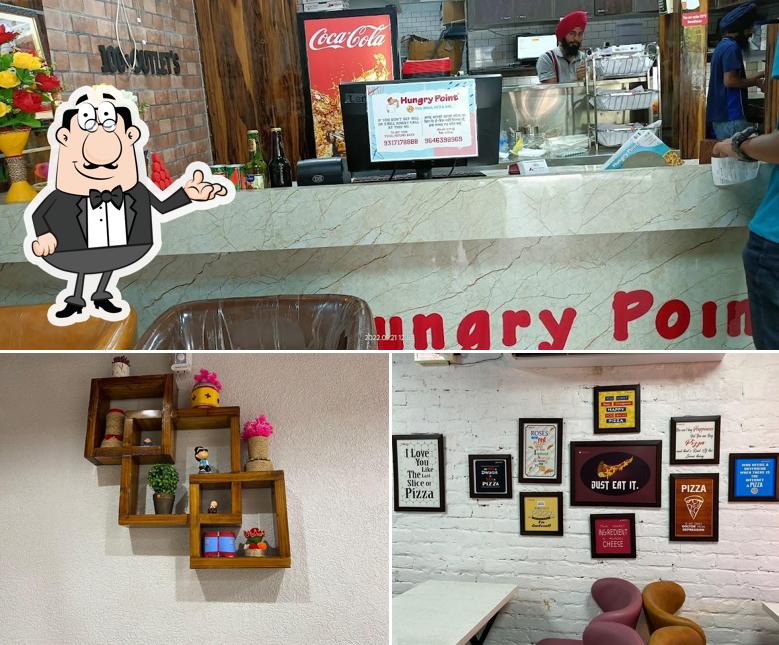 The interior of Hungry point