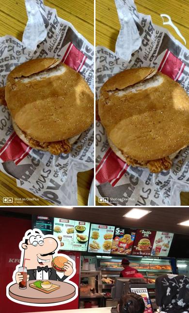 Treat yourself to a burger at KFC
