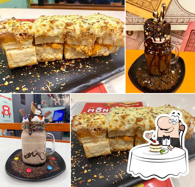 Monopoly Restaurant offers a selection of desserts