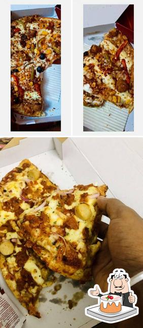 Carrot cake at Oven Story Pizza