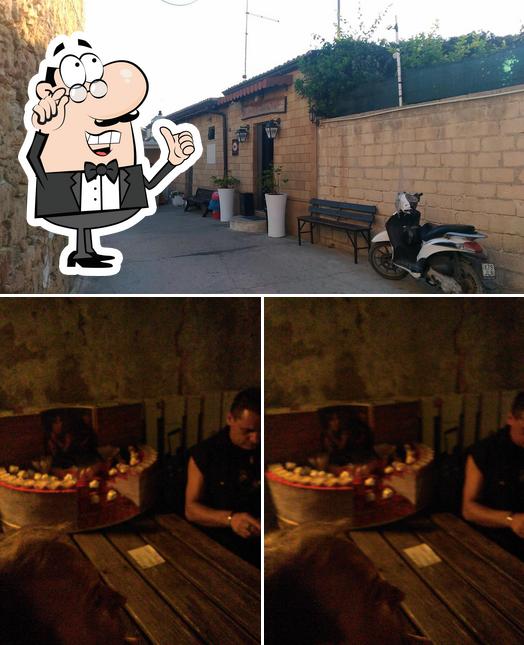 Gli interni di Bar La Tonnara