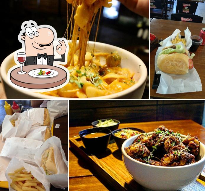 Platos en Bruxa´s Burger