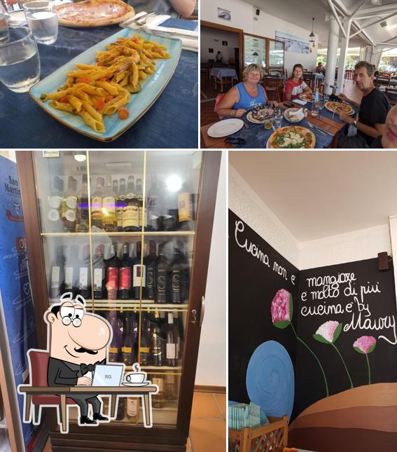 Gli interni di By Maury Ristorante Pizzeria