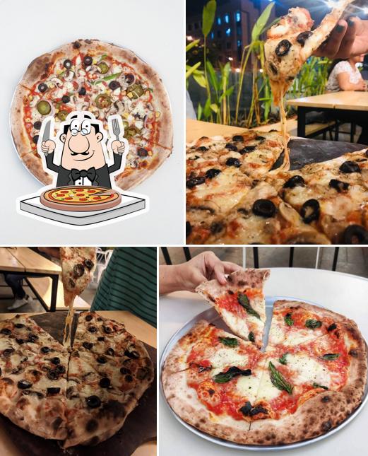 Try out pizza at Emma's Pizza Kitchen