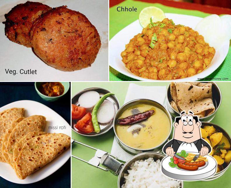 Food at Kanha Restaurant and Tiffin service