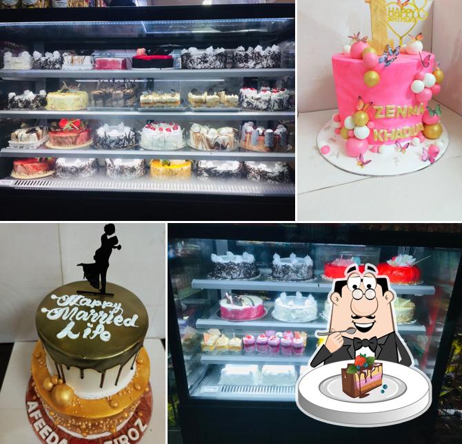Chocolate cake at Keerthi bakery