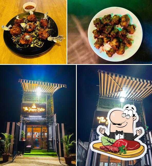 Try out meat meals at The Happy Bistro