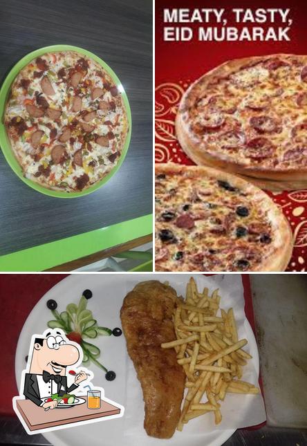 Food at UK Pizza and Grill
