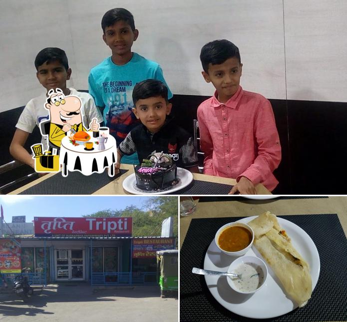 Food at Tripti Restaurant jaisalmer