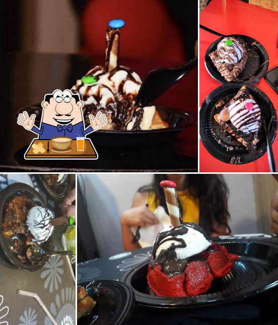 Brownies at Waffle Affairs - The Dessert Shop