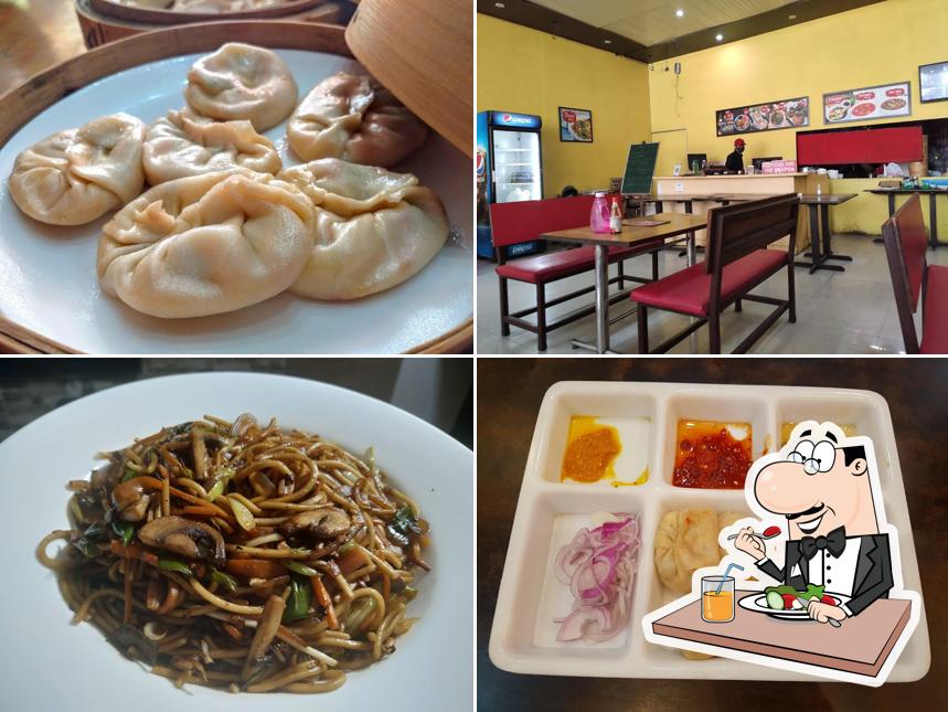 Food at KC Soup Bar & Momos