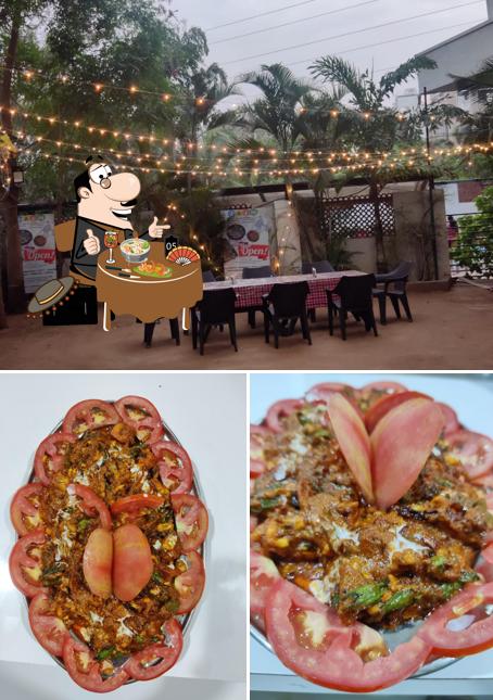 Among various things one can find food and interior at Jain Kitchen, Pure Vegetarian Restaurant [Dine-In Opening Soon/ @KPHB Phase 9, Behind Forum Mall]