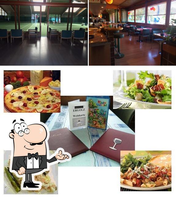 Tra le varie cose da Restaurant im Ergolz Tennis-Center si possono trovare la interni e cibo