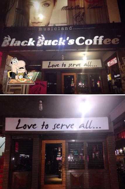 Meals at Black Buck’s Coffee