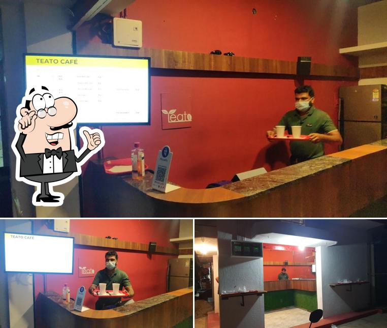 The interior of TEATO CAFÉ