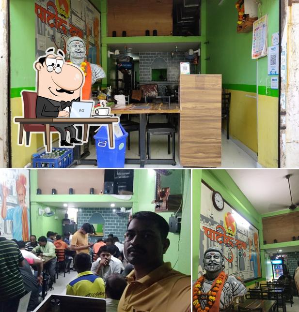 The interior of Fouji Dhaba